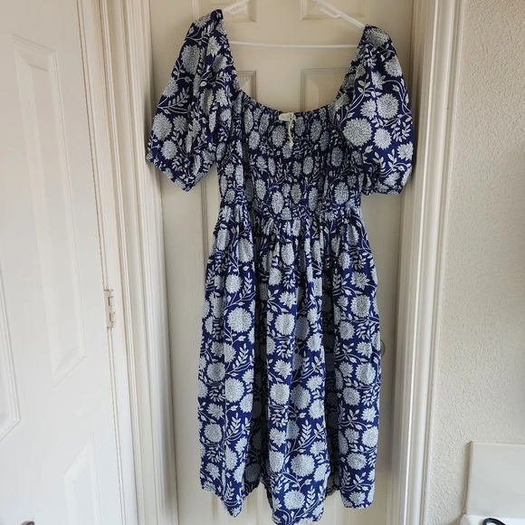 Mata Traders Theodora Maxi Dress Royal Blue Size XL - Picture 3 of 8